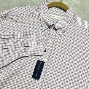 Holderness & Bourne The Purcell Shirt Men's XXL Tailored Fit Stretch Check